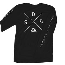 SDG X Logo Long Sleeve: Black