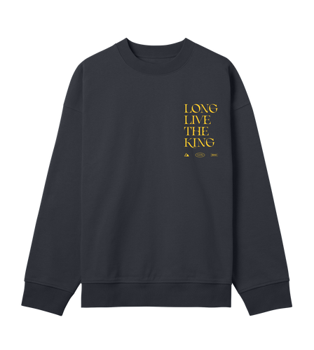 Long Live The King Boxy Crew Sweatshirt